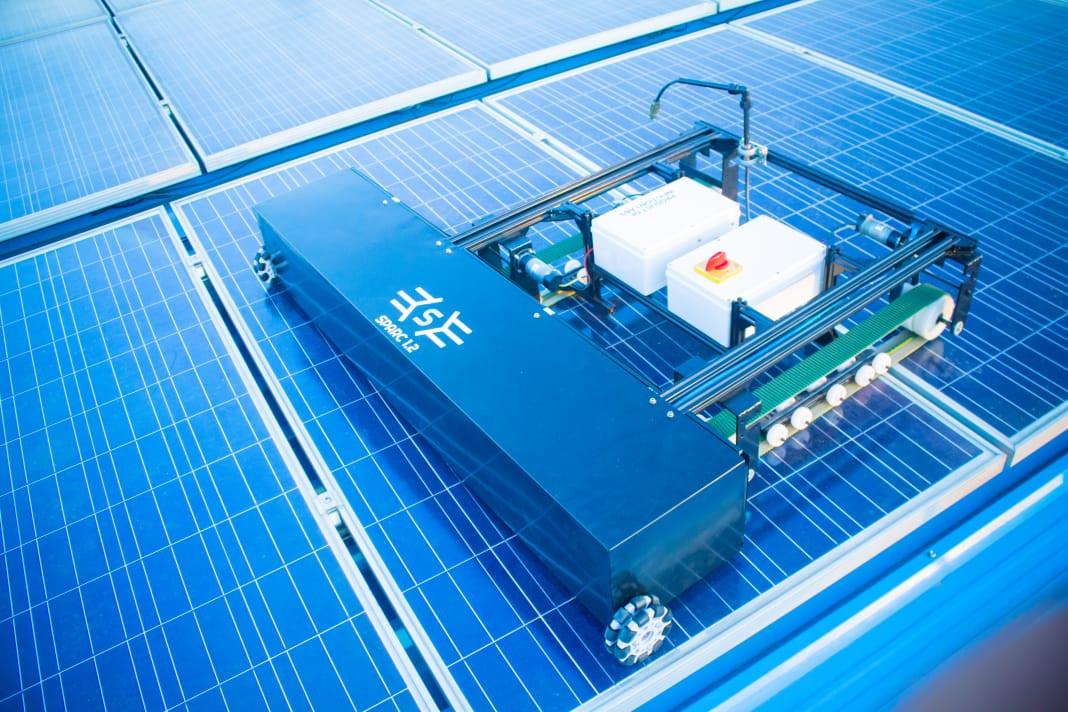 Infiction Labs SPARC Solar Panel Cleaning Robot